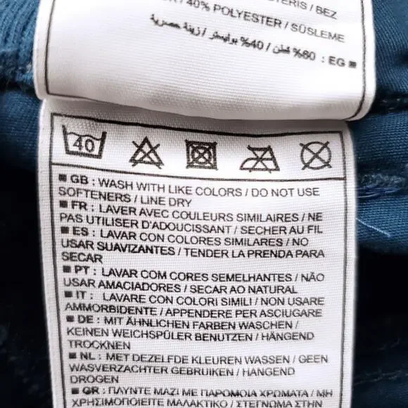 Nike 3/4 Technical Training Pants Mens M Blue Soccer Football Knickers NWT - Picture 10 of 11